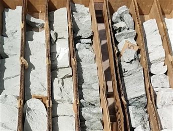 Drill Core Samples Lower Mineralised Zone