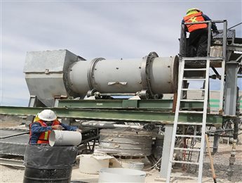 Lithium Feed Trommel