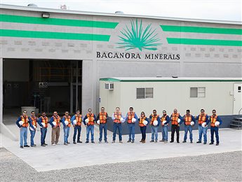 Operations team at Sonora Pilot Plant