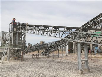Trommel Feed Chute
