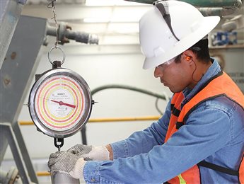 Weighing Lithium